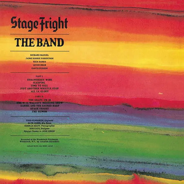 The Band: Stage Fright